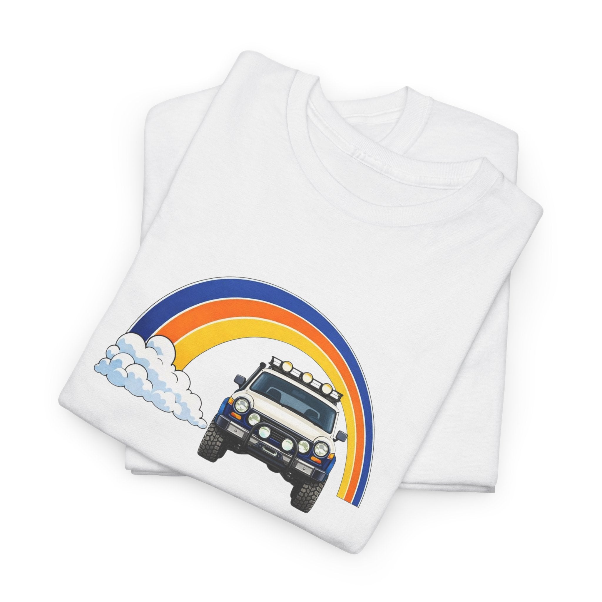 T‑Shirt — Rainbow 4x4 Off‑Road Truck Tee